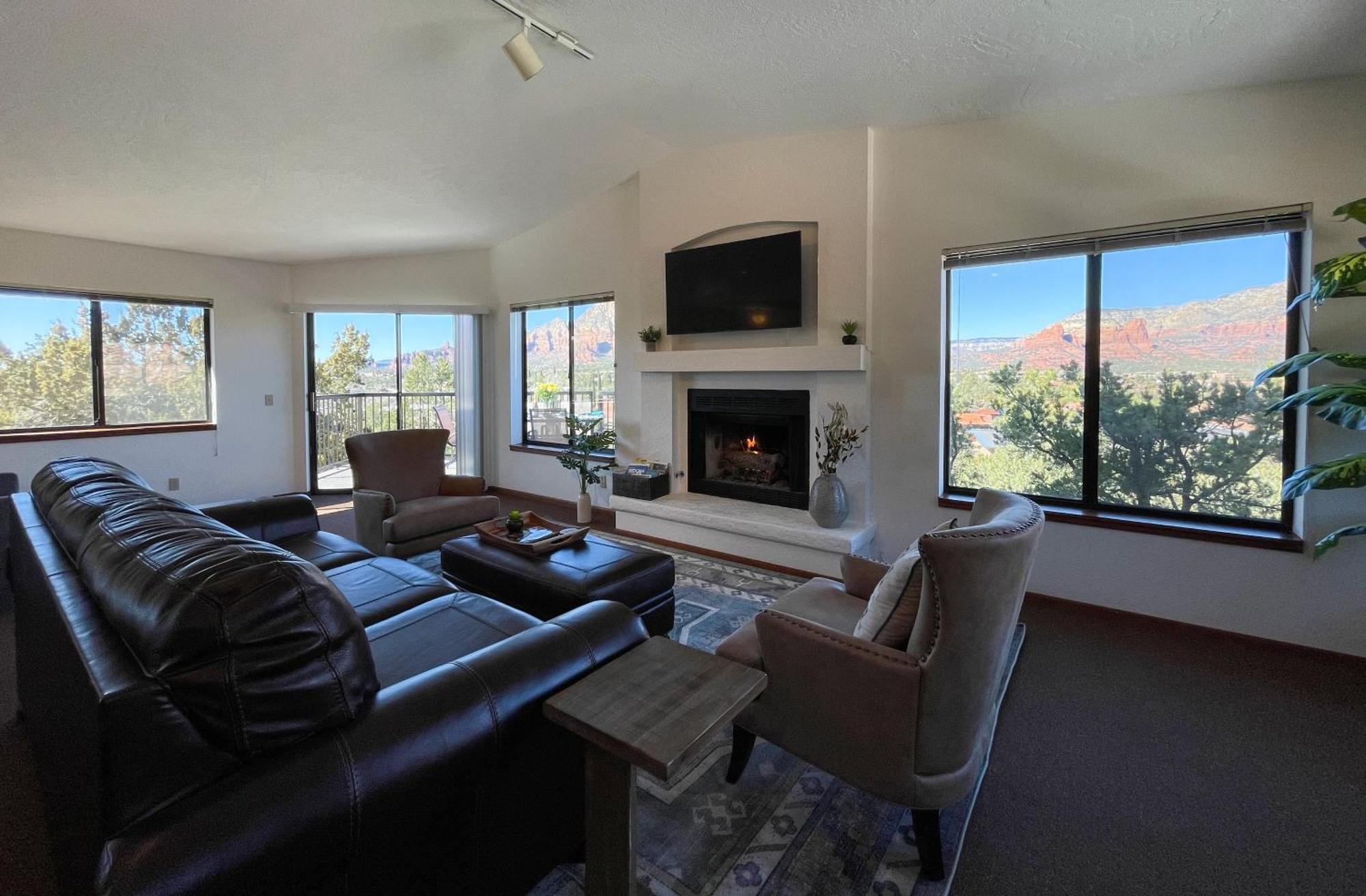 Awe Inspiring Red Rock Views With Hot Tub! Villa Sedona Luaran gambar