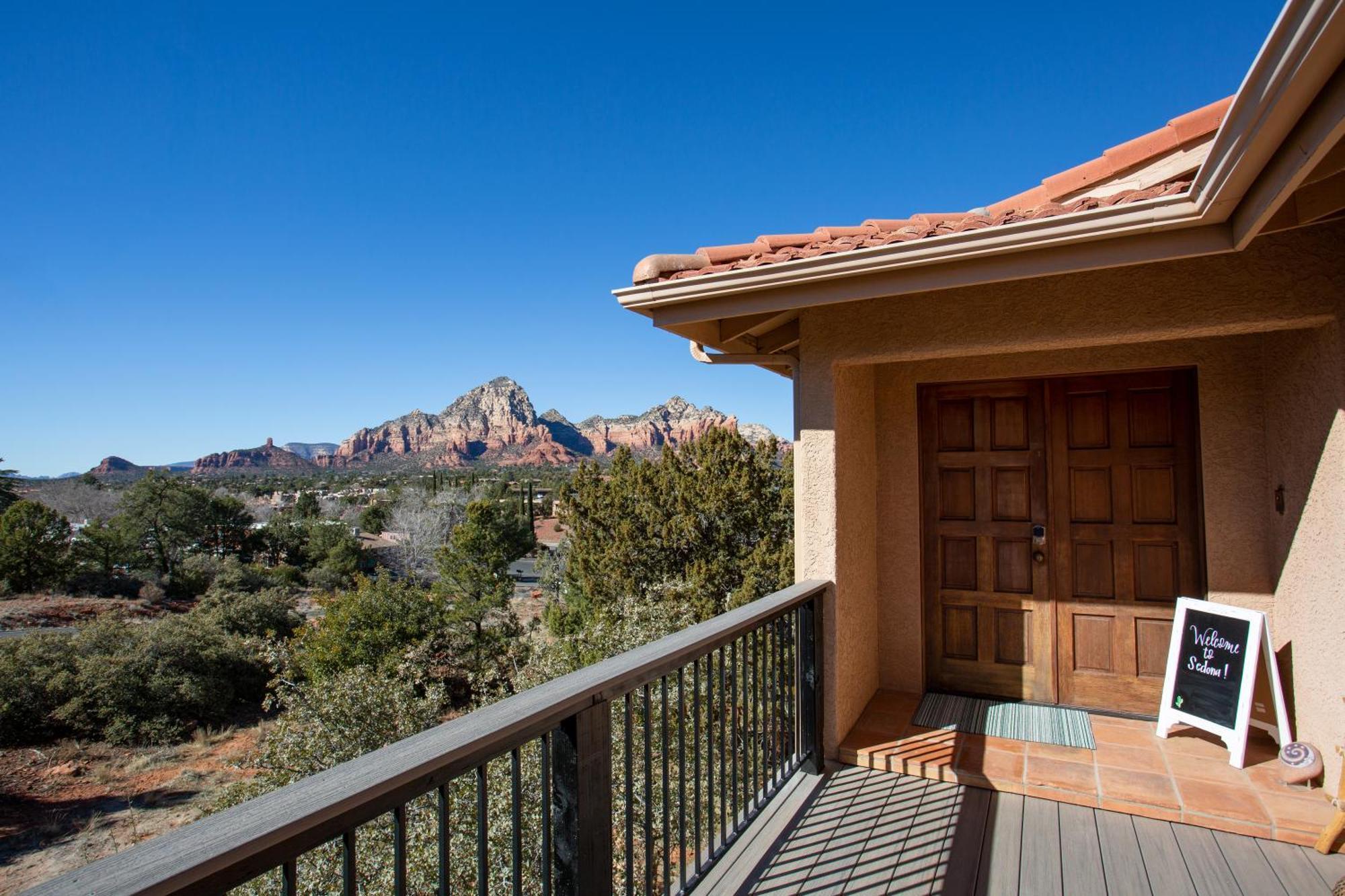 Awe Inspiring Red Rock Views With Hot Tub! Villa Sedona Luaran gambar