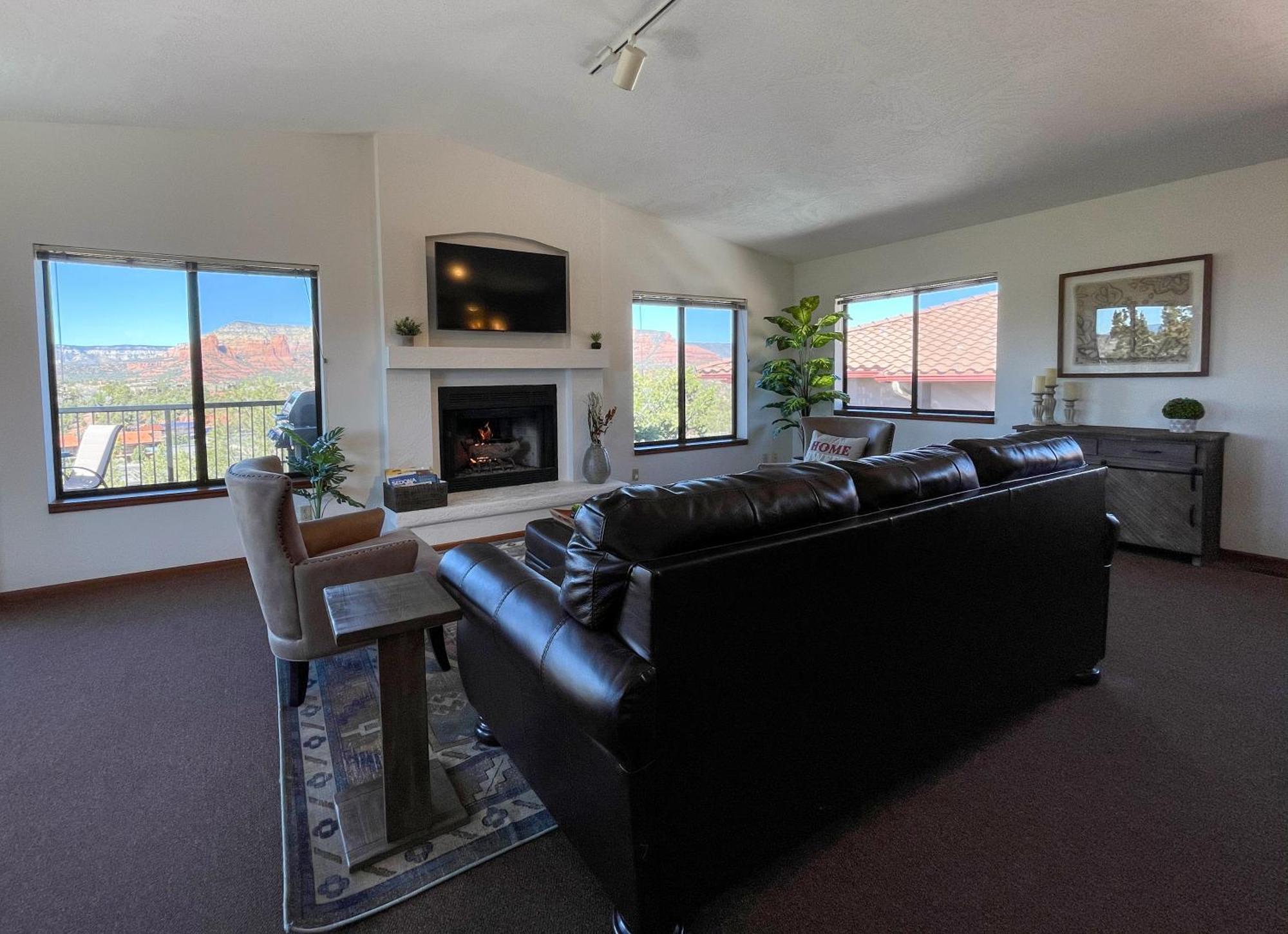 Awe Inspiring Red Rock Views With Hot Tub! Villa Sedona Luaran gambar
