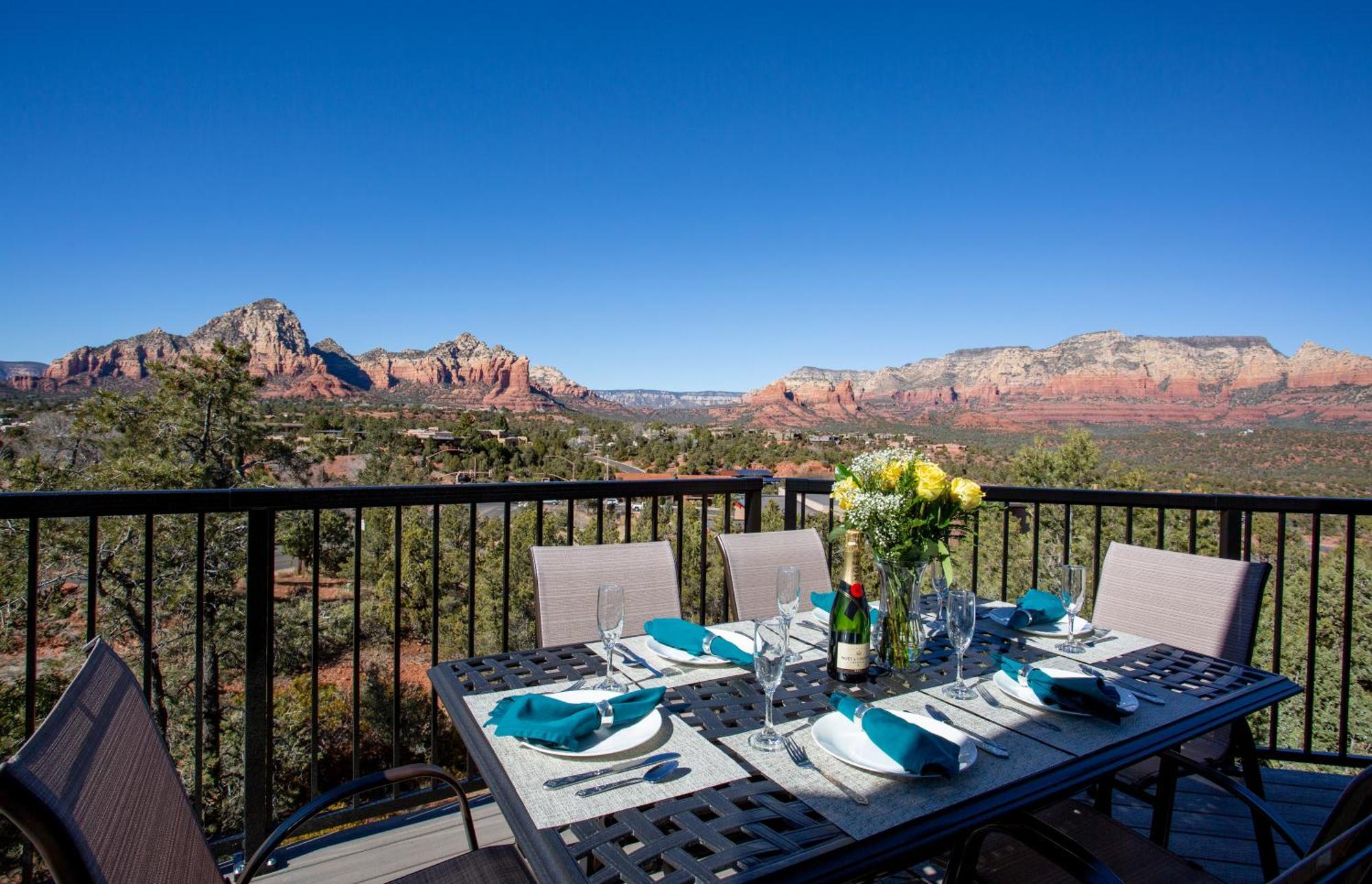 Awe Inspiring Red Rock Views With Hot Tub! Villa Sedona Luaran gambar